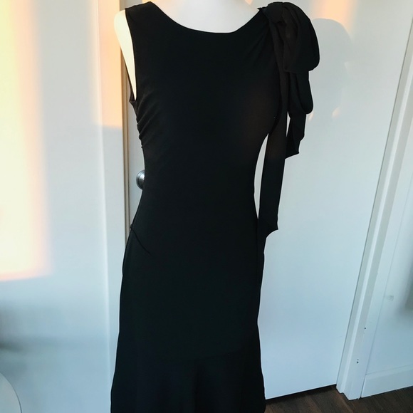 SOPHIE THEALLET LBD with Dramatic Side-Tie Bow - Picture 2 of 7